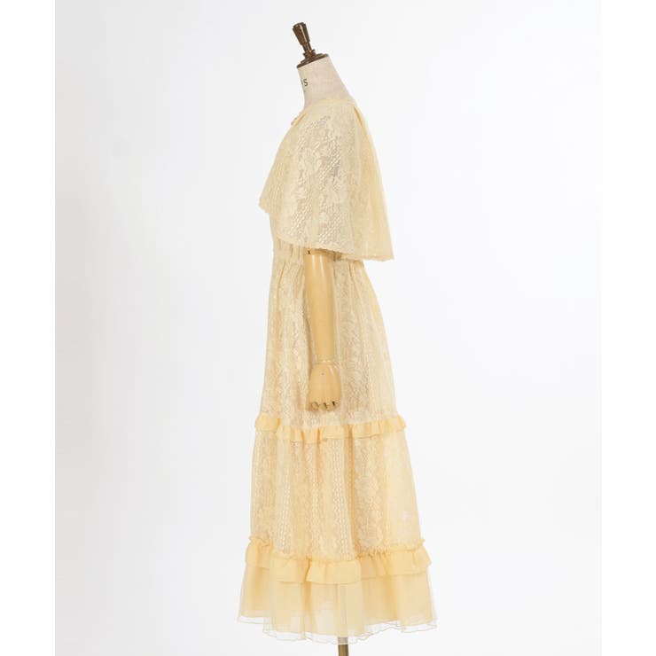 ローズレースケープワンピース | axes femme | 詳細画像13 