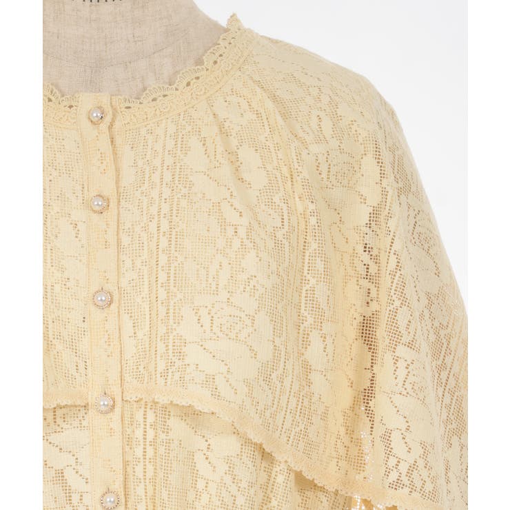 ローズレースケープワンピース | axes femme | 詳細画像17 