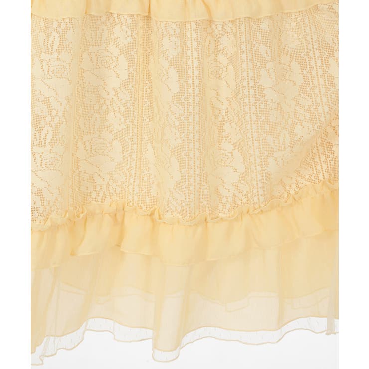 ローズレースケープワンピース | axes femme | 詳細画像18 