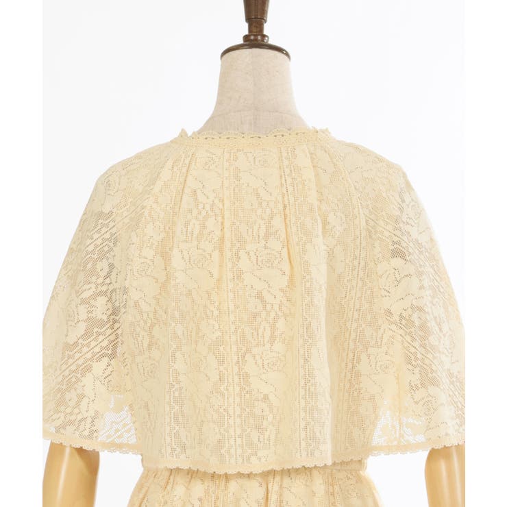 ローズレースケープワンピース | axes femme | 詳細画像19 