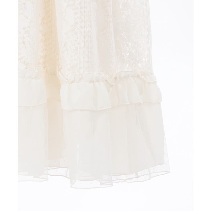 ローズレースケープワンピース | axes femme | 詳細画像6 