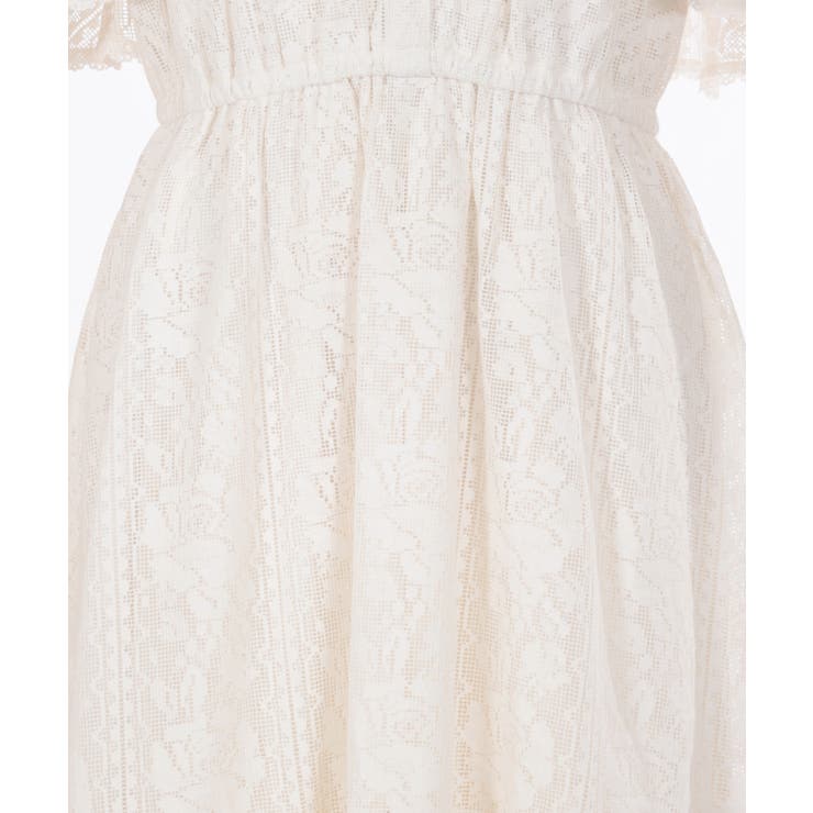 ローズレースケープワンピース | axes femme | 詳細画像8 