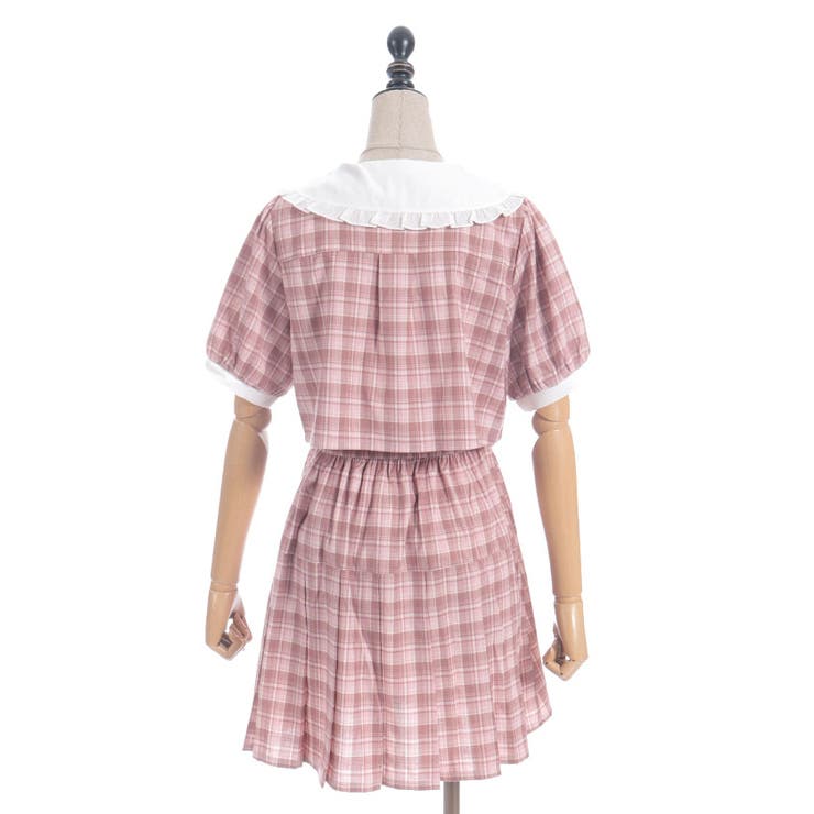 アクシーズファム ミニワンピース ピンク 花柄 シフォン フェミニン t4133 ハッピーバカンス柄ワンピース | レディース服・レディース