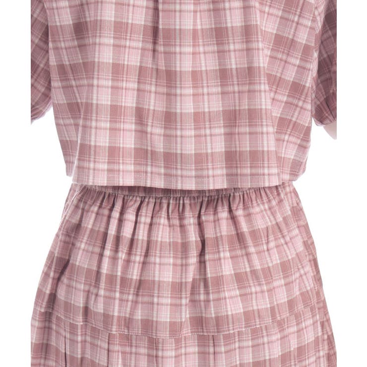 バイカラードッキングミニワンピース | axes femme | 詳細画像29 