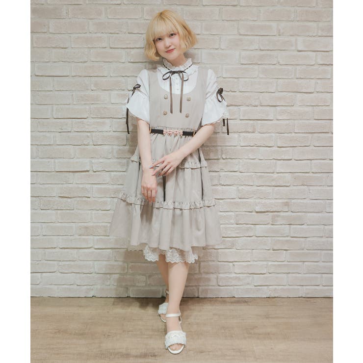 姫袖風ドッキングワンピース | axes femme | 詳細画像11 