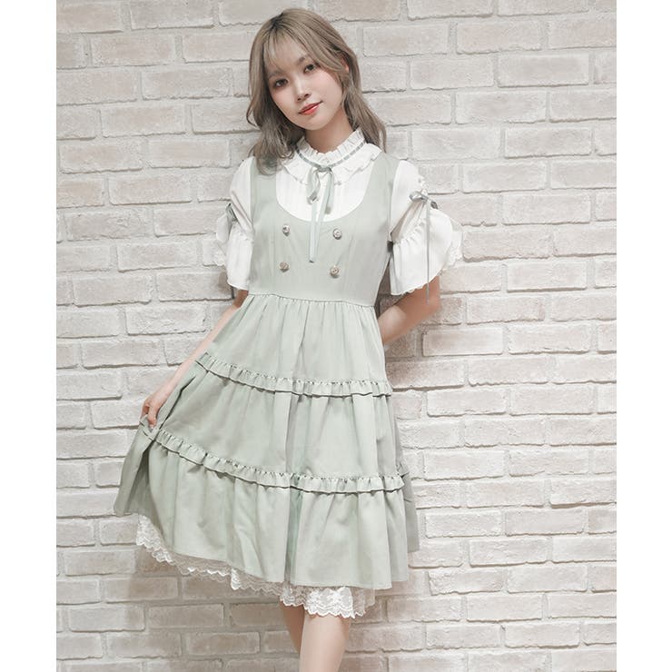 姫袖風ドッキングワンピース | axes femme | 詳細画像12 