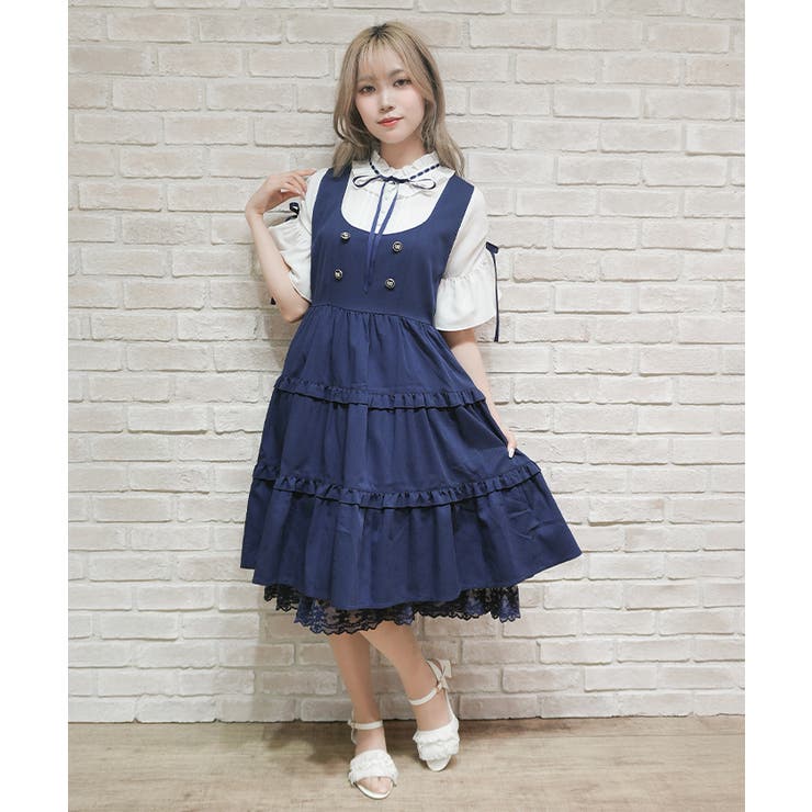 姫袖風ドッキングワンピース | axes femme | 詳細画像13 