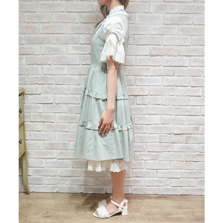 姫袖風ドッキングワンピース | axes femme | 詳細画像2 