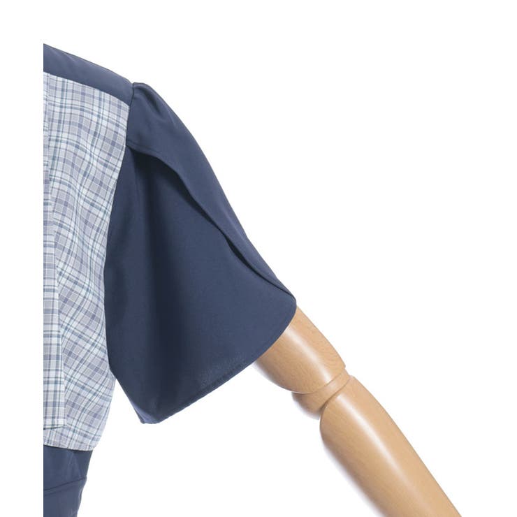 チェックパッチワークワンピース | axes femme | 詳細画像17 