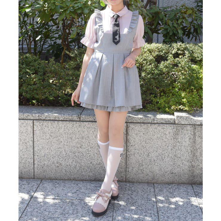 グレー | ネクタイ付セットアップ | axes femme