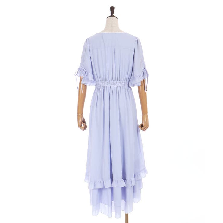 ローズ×はしごレースワンピース[品番：IGAW0008055]｜axes femme