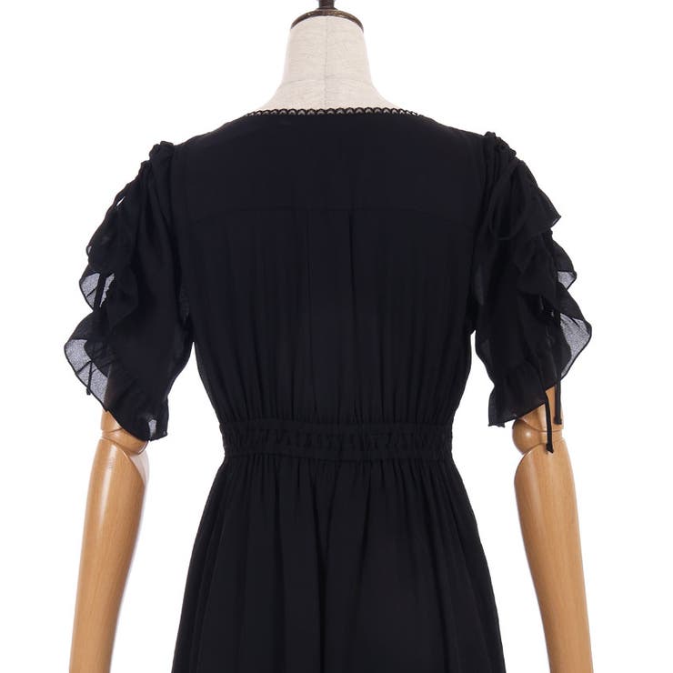 ローズ×はしごレースワンピース | axes femme | 詳細画像34 
