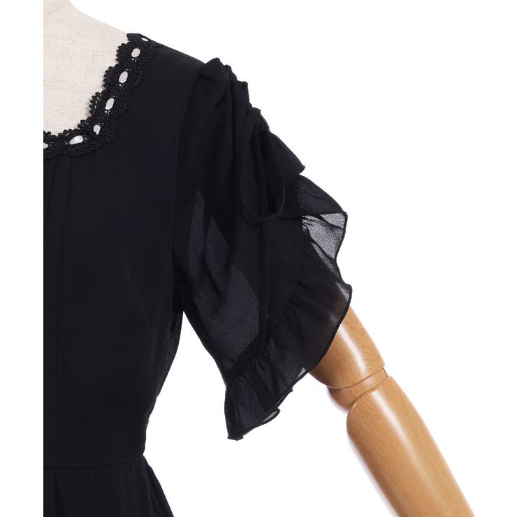 ローズ×はしごレースワンピース | axes femme | 詳細画像35 