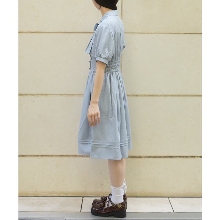 リボンセットフラシワンピース | axes femme | 詳細画像2 