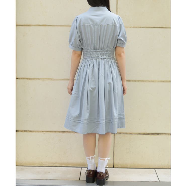リボンセットフラシワンピース | axes femme | 詳細画像3 