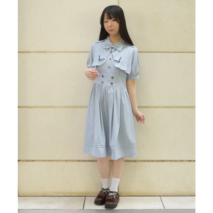 リボンセットフラシワンピース | axes femme | 詳細画像9 