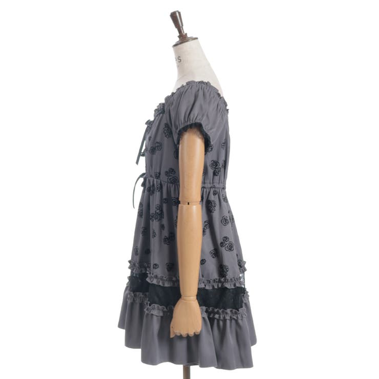 フロッキーローズチュニック | axes femme | 詳細画像13