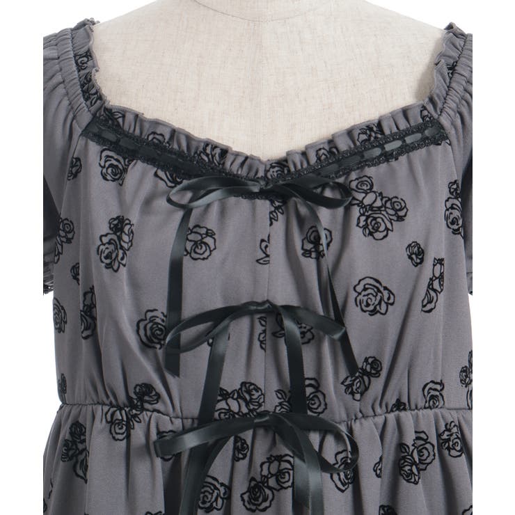 フロッキーローズチュニック | axes femme | 詳細画像17