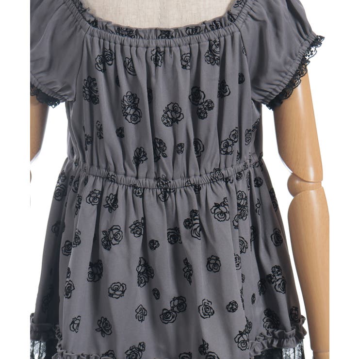 フロッキーローズチュニック | axes femme | 詳細画像18