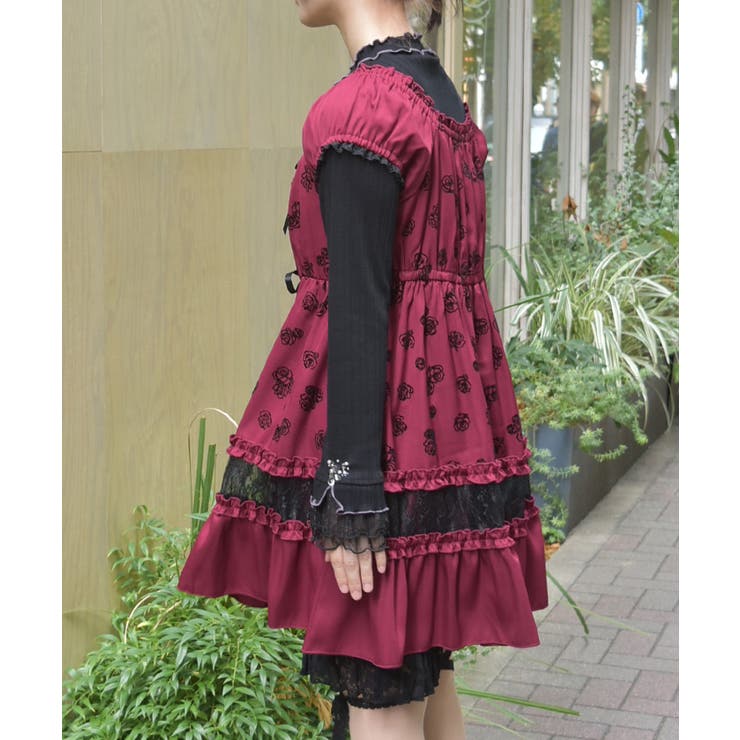 フロッキーローズチュニック | axes femme | 詳細画像2