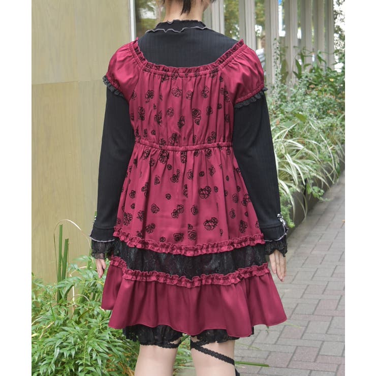 フロッキーローズチュニック | axes femme | 詳細画像3