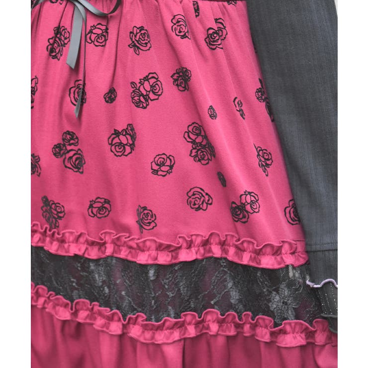 フロッキーローズチュニック | axes femme | 詳細画像5