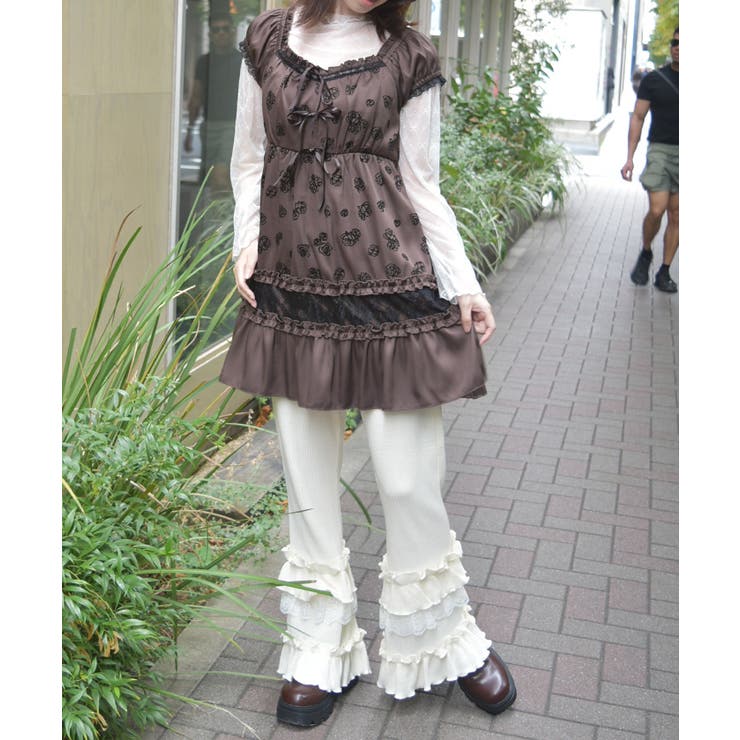 フロッキーローズチュニック | axes femme | 詳細画像8