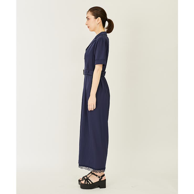 センタージップロンパース[品番：IGAW0003794]｜axes femme