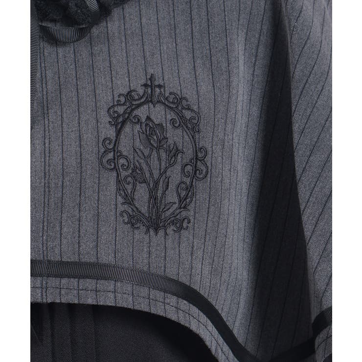 フレーム刺繍ケープワンピース | axes femme | 詳細画像13 