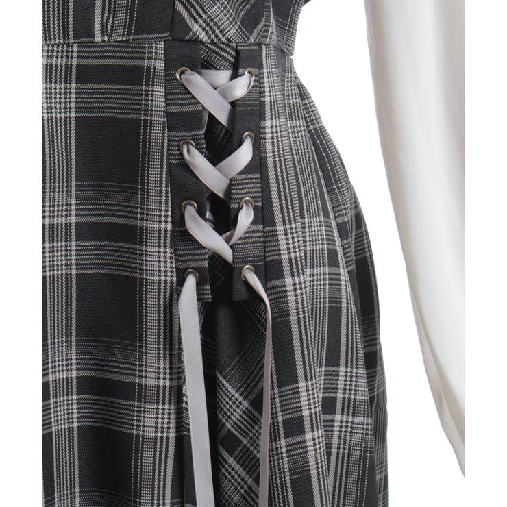 ビスチェ切替レースアップワンピース | axes femme | 詳細画像14 