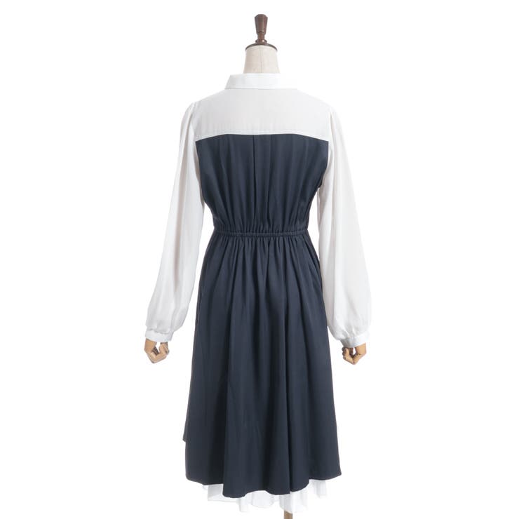 ビスチェ切替レースアップワンピース | axes femme | 詳細画像18 