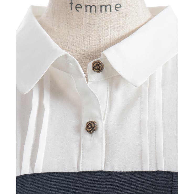 ビスチェ切替レースアップワンピース | axes femme | 詳細画像21 