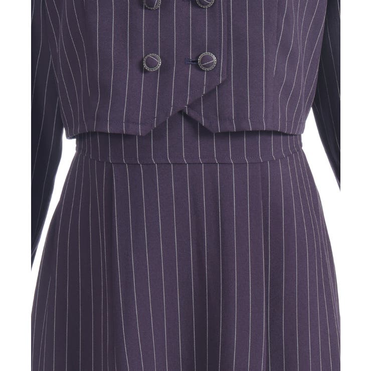 バイカラーサックワンピース | axes femme | 詳細画像21 