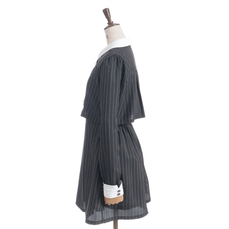 バイカラーサックワンピース | axes femme | 詳細画像27 