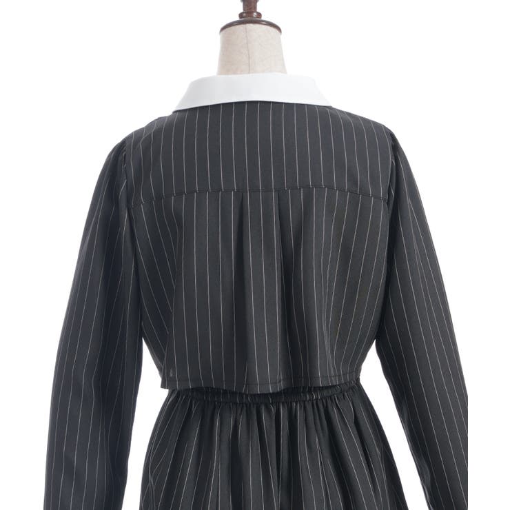 バイカラーサックワンピース | axes femme | 詳細画像32 