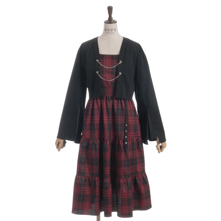 レイヤード風ティアードワンピース | axes femme | 詳細画像10 