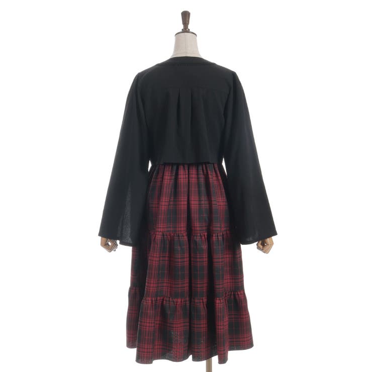 レイヤード風ティアードワンピース | axes femme | 詳細画像12 