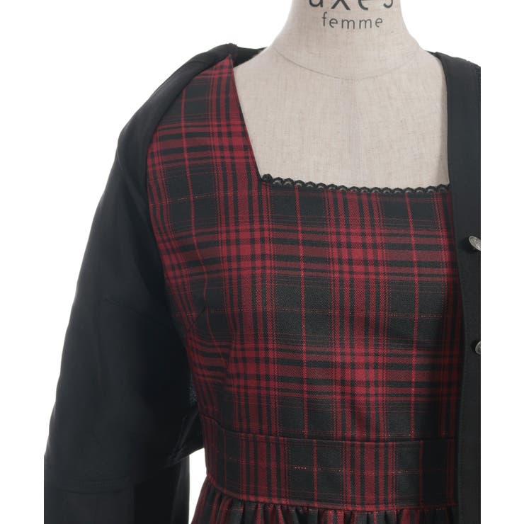 レイヤード風ティアードワンピース | axes femme | 詳細画像13 