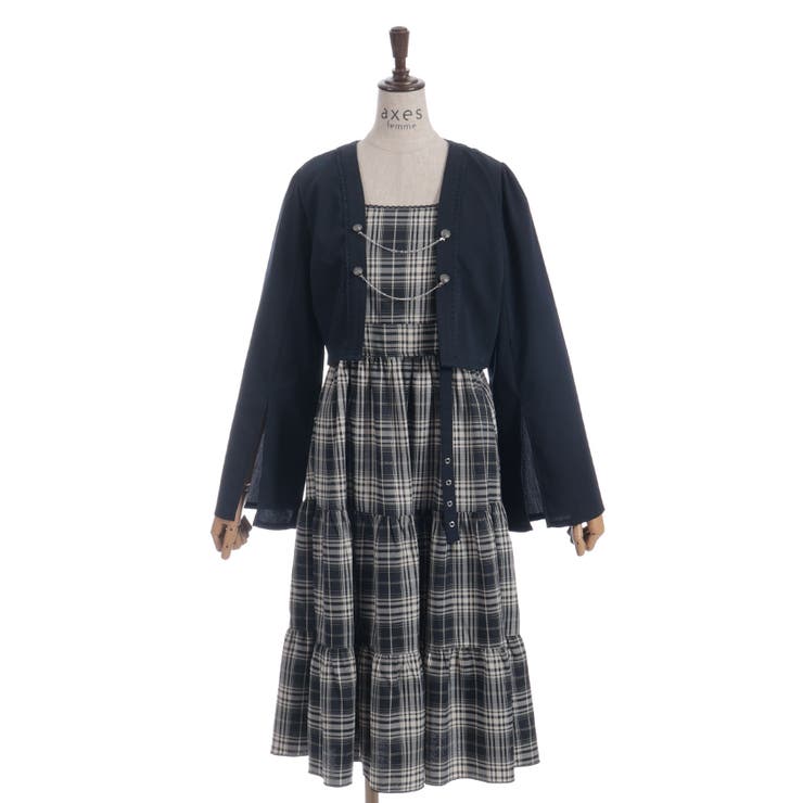 レイヤード風ティアードワンピース | axes femme | 詳細画像16 