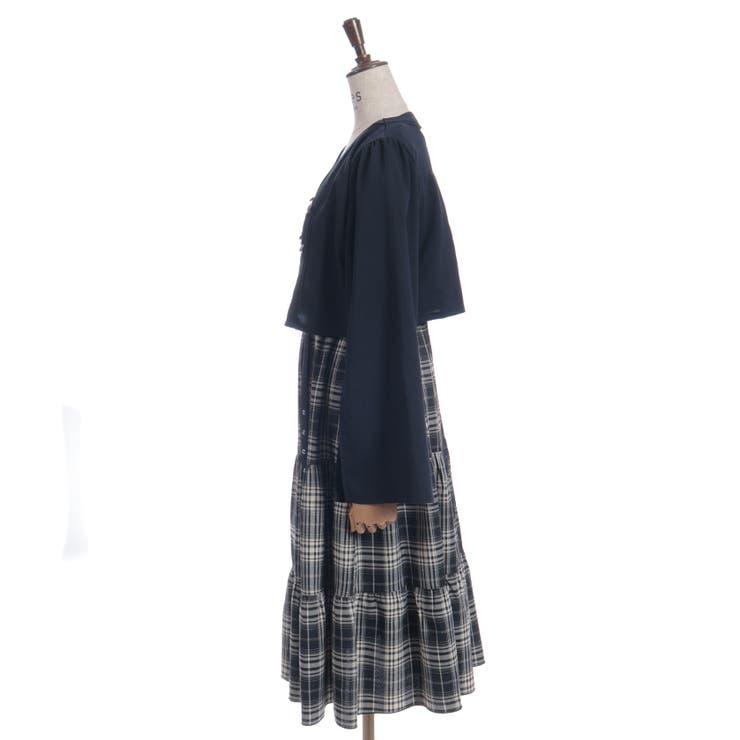 レイヤード風ティアードワンピース | axes femme | 詳細画像17 