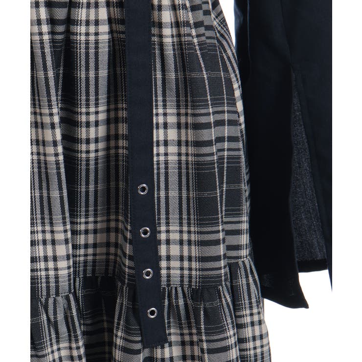 レイヤード風ティアードワンピース | axes femme | 詳細画像20 