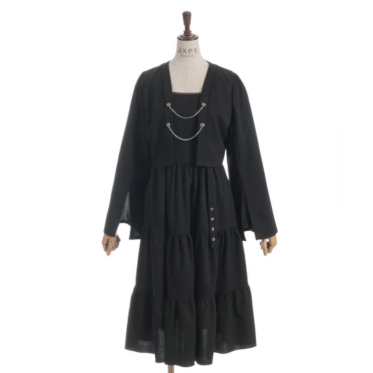 レイヤード風ティアードワンピース | axes femme | 詳細画像23 