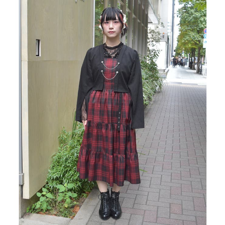 レイヤード風ティアードワンピース | axes femme | 詳細画像4 