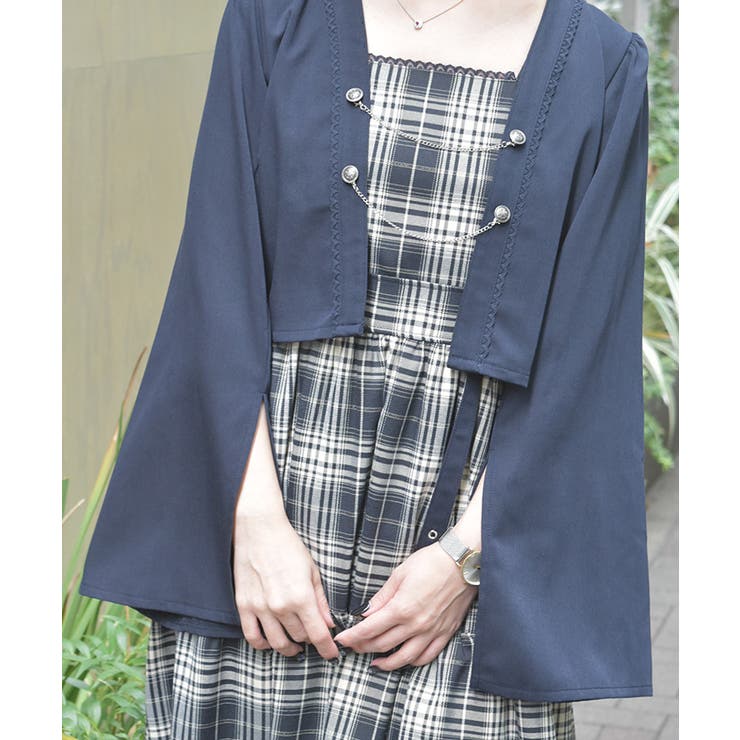 レイヤード風ティアードワンピース | axes femme | 詳細画像8 