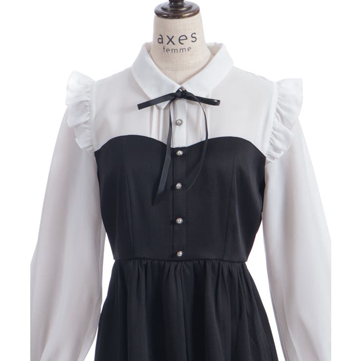 メロディー刺繍セットアップ | axes femme | 詳細画像23 