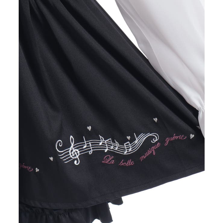 メロディー刺繍セットアップ | axes femme | 詳細画像24 