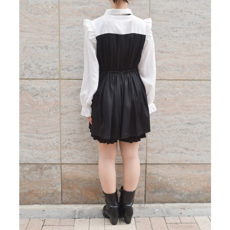 メロディー刺繍セットアップ | axes femme | 詳細画像3 