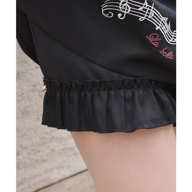 メロディー刺繍セットアップ | axes femme | 詳細画像6 