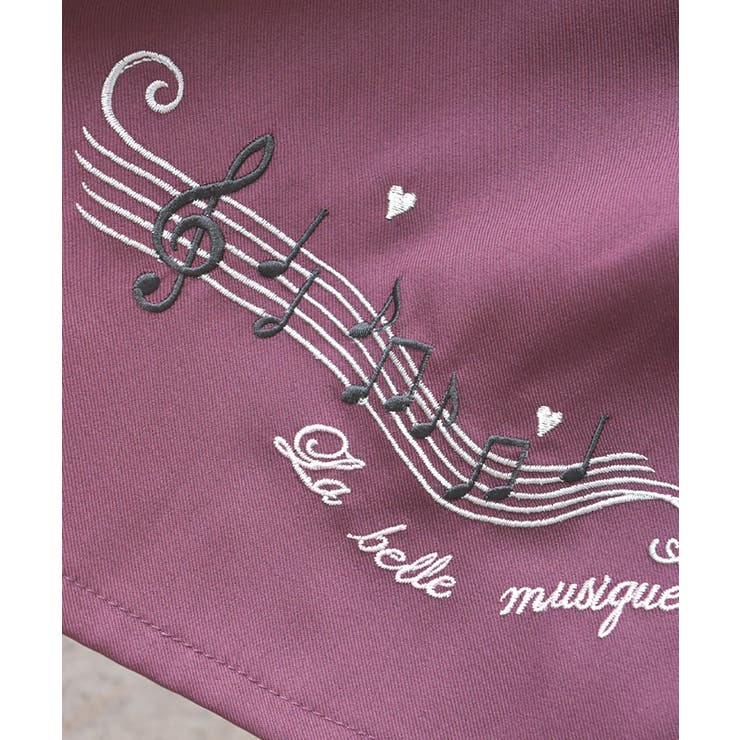 メロディー刺繍セットアップ | axes femme | 詳細画像8 