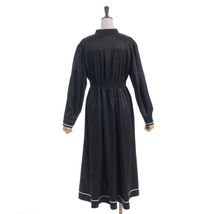 タッセル付チャイナワンピース | axes femme | 詳細画像25 